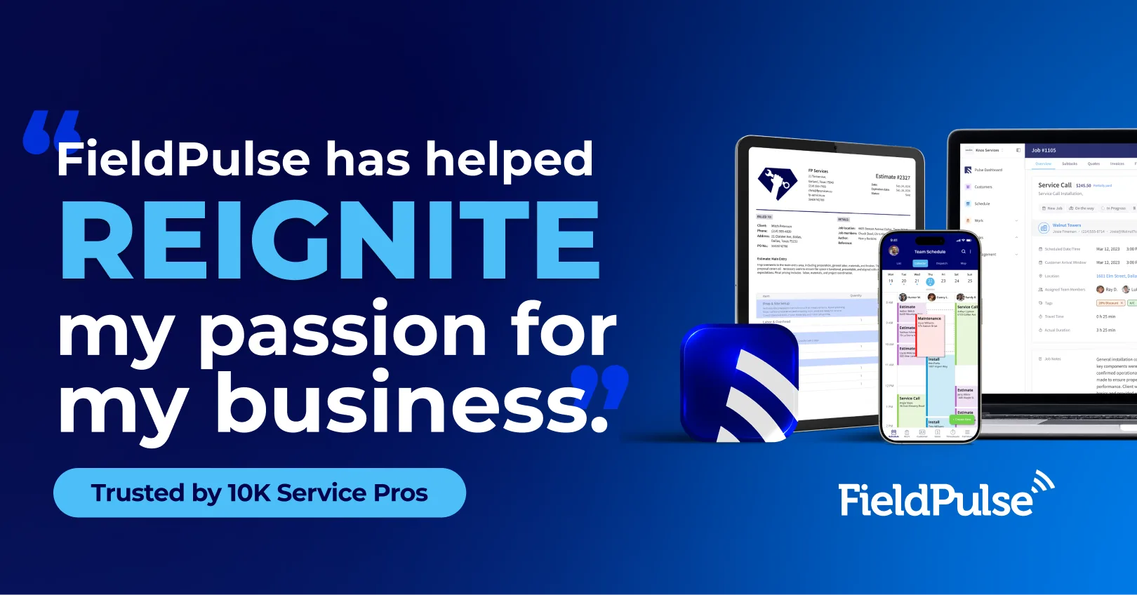 FieldPulse software screenshot