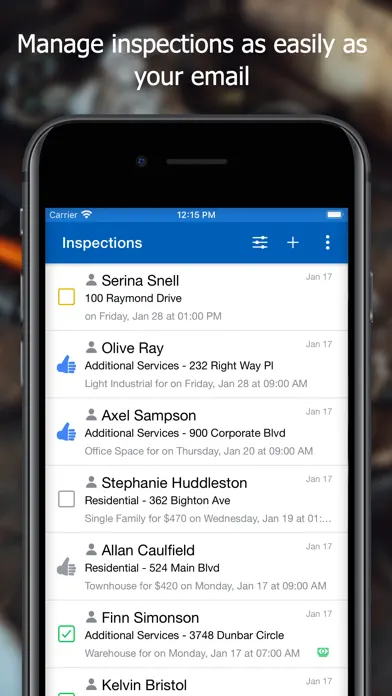 Inspector Toolbelt software screenshot