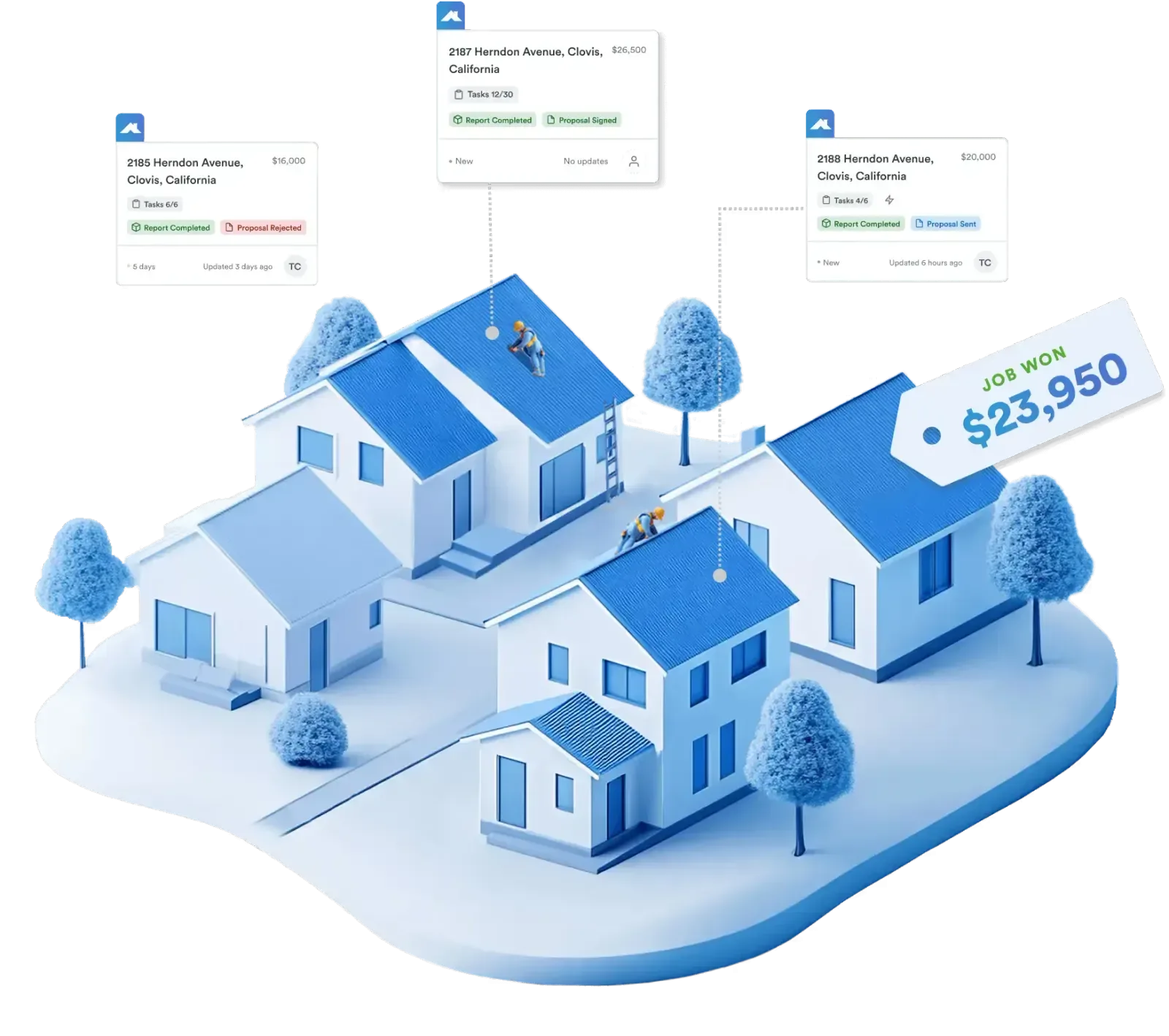 Roofr software screenshot
